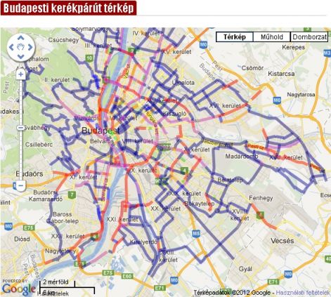 kerékpárutak térkép CSEPEL KERÉKPÁROK 2013 kerékpárutak térkép